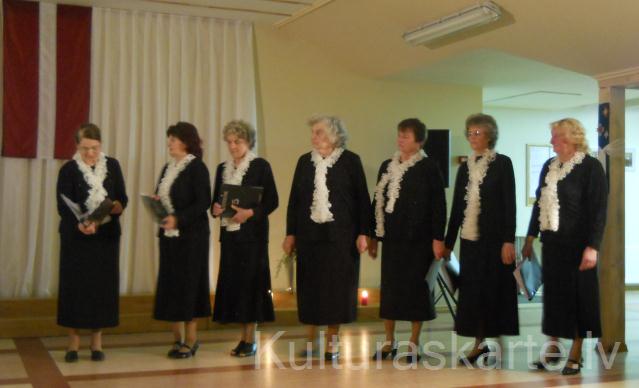 Lībagu BLPC senioru vokālais ansamblis "Kamene", vadītāja Romuta Ozolnece 17.11.2012.